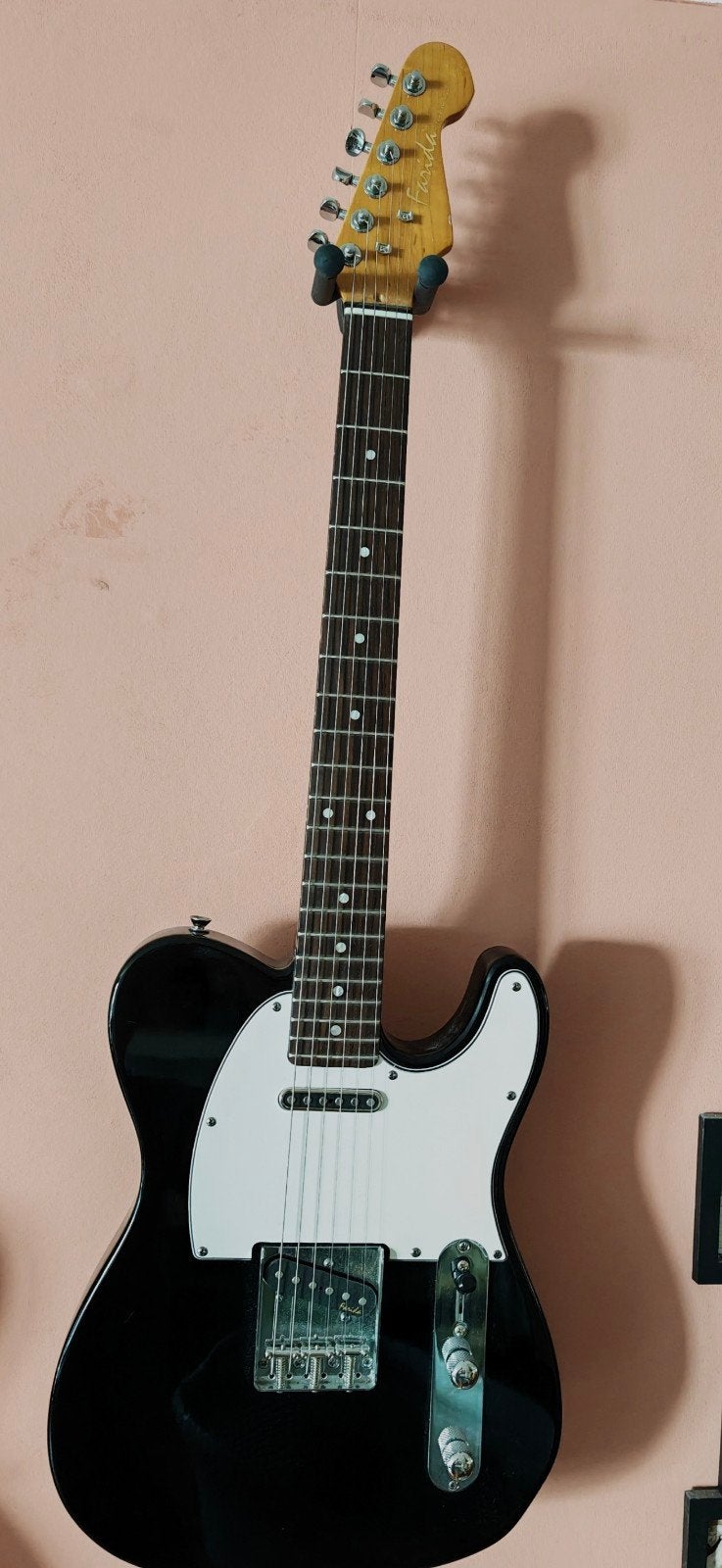 Farida Telecaster met Lollar Royal T neck pickup, Muziek en Instrumenten, Ophalen of Verzenden, Zo goed als nieuw, Solid body