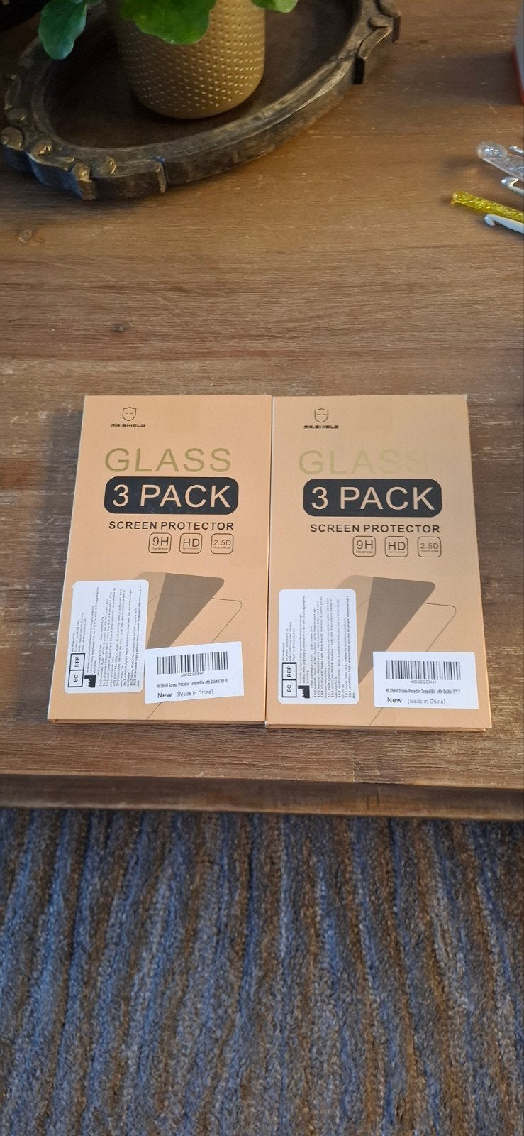 Mr. Shield Screenprotector 3-pack 9H HD Outkitel WP35, Ophalen of Verzenden, Nieuw, Bescherming