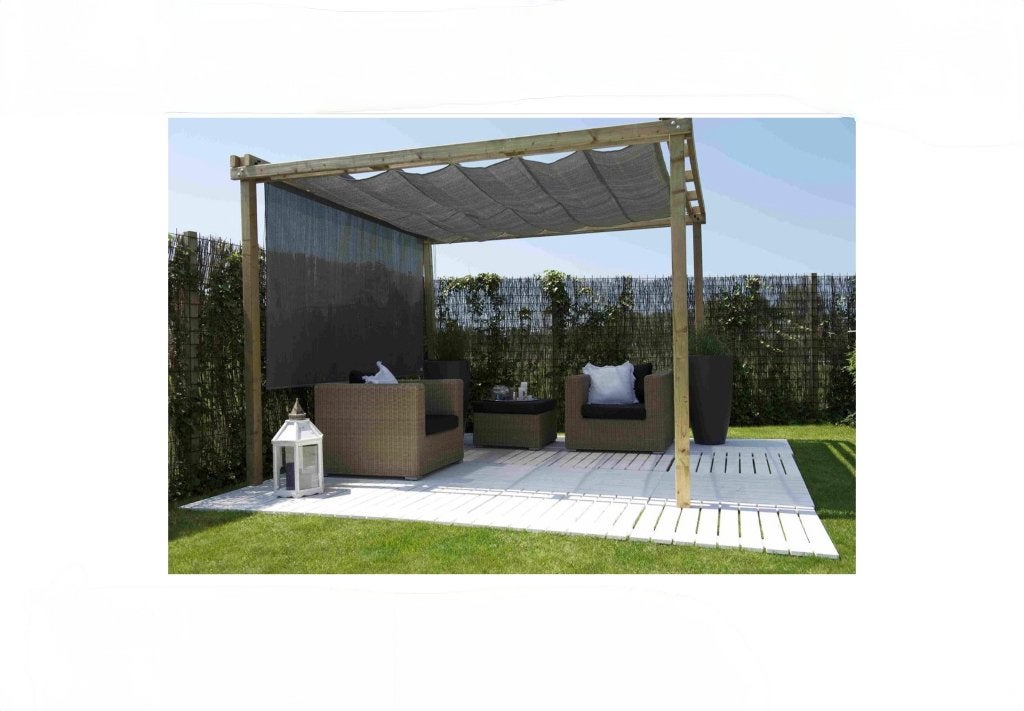 Nesling harmonica schaduwdoek, Tuin en Terras, Ophalen, Zo goed als nieuw