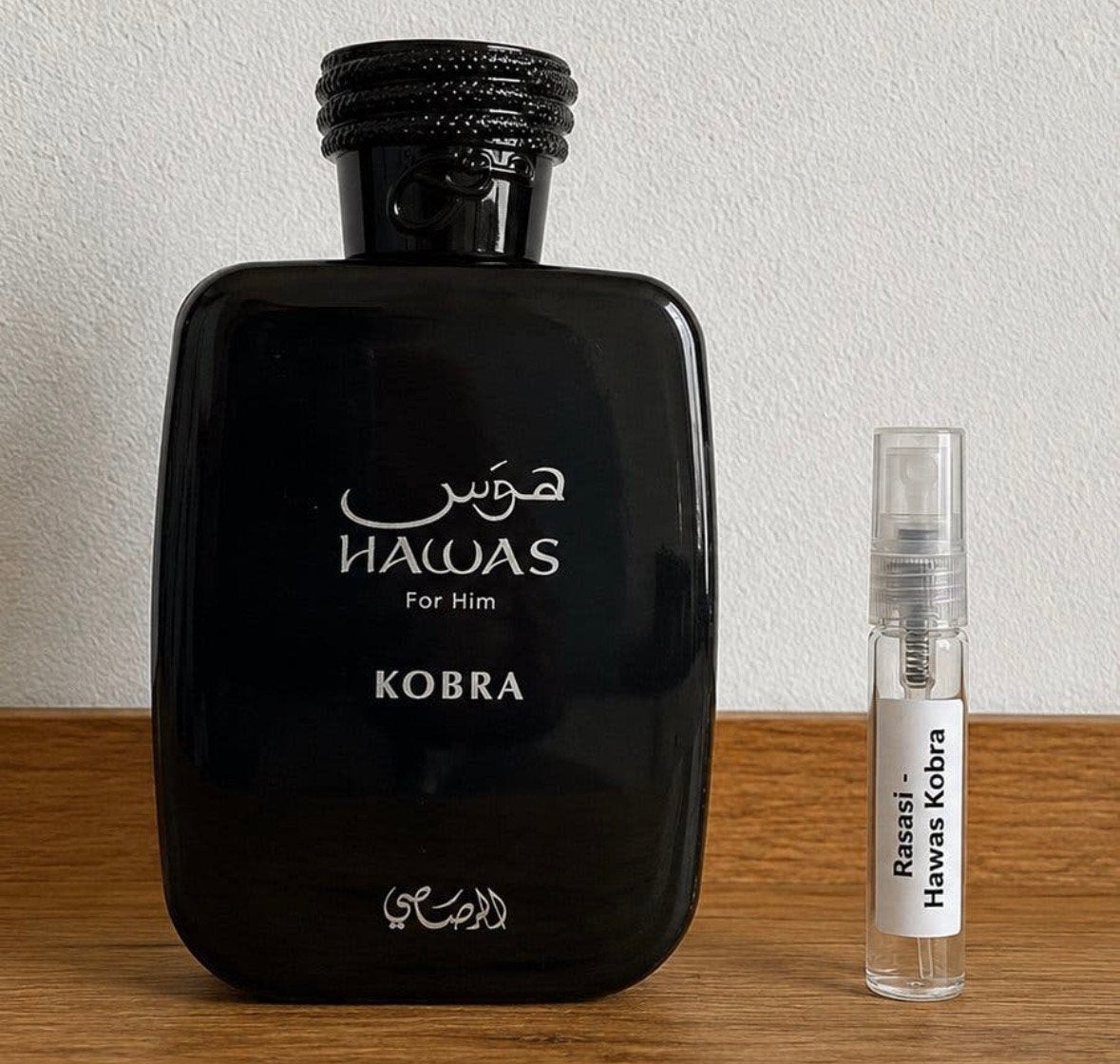 Rasasi - Hawas Kobra samples 1-5ml, Ophalen of Verzenden, Nieuw