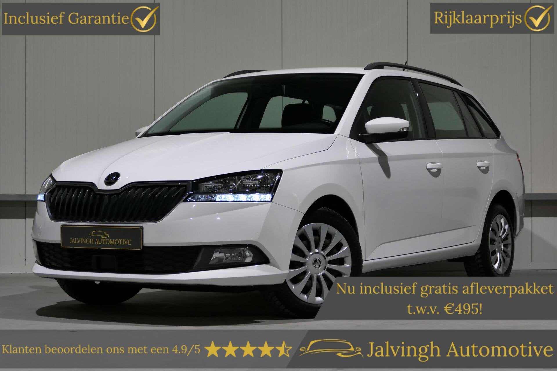 Skoda Fabia Combi 1.0 TSI Ambition|PDC|Carplay|Cruise contro, Stof, Gebruikt, 95 pk, 1036 kg