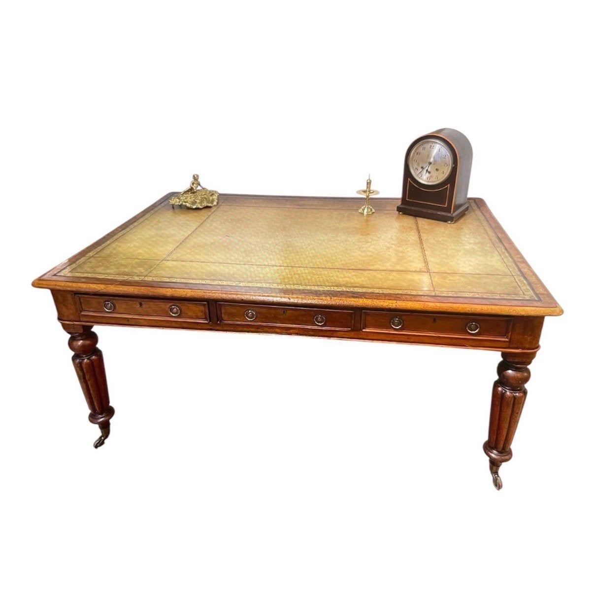 Antiek Engels Tafelbureau / Bibliotheektafel, Antiek en Kunst, Ophalen