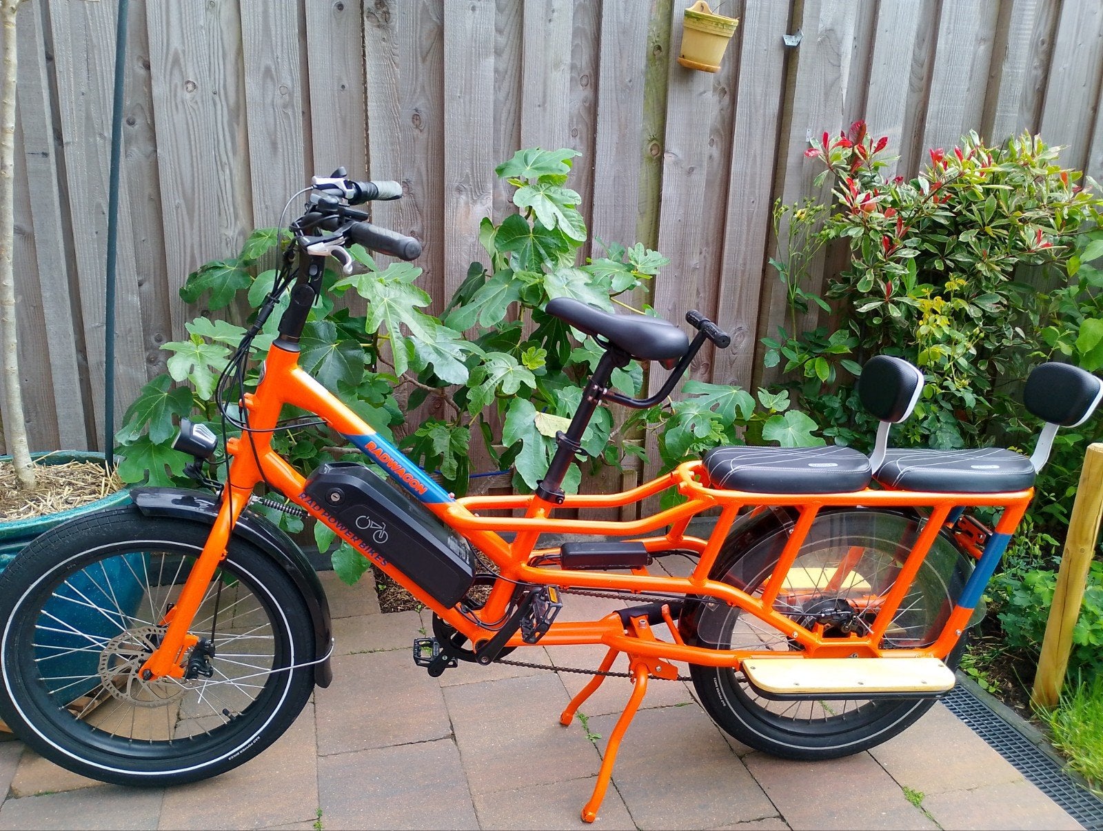 Prachtige Rad Power Bikes RadWagon 4 Longtail bike, Minder dan 10 versnellingen, Minder dan 49 cm, Ophalen of Verzenden, Zo goed als nieuw