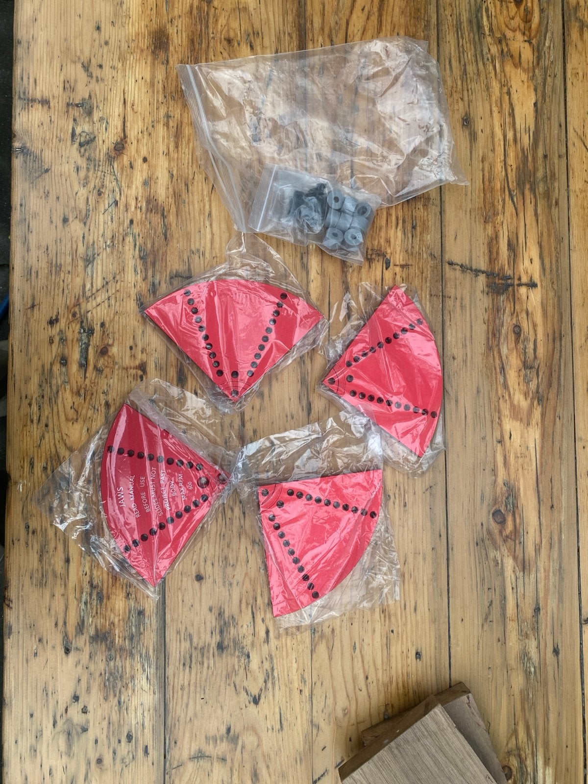 Verstelbare opspanplaat diameter 24 cm - Nieuw, Ophalen of Verzenden, Nieuw, Onderdeel