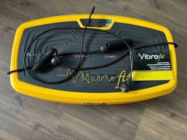 vibrofit vibrofit fitnessapparaat, Sport en Fitness, Fitnessapparatuur, Ophalen, Trilplaat, Zo goed als nieuw, Benen