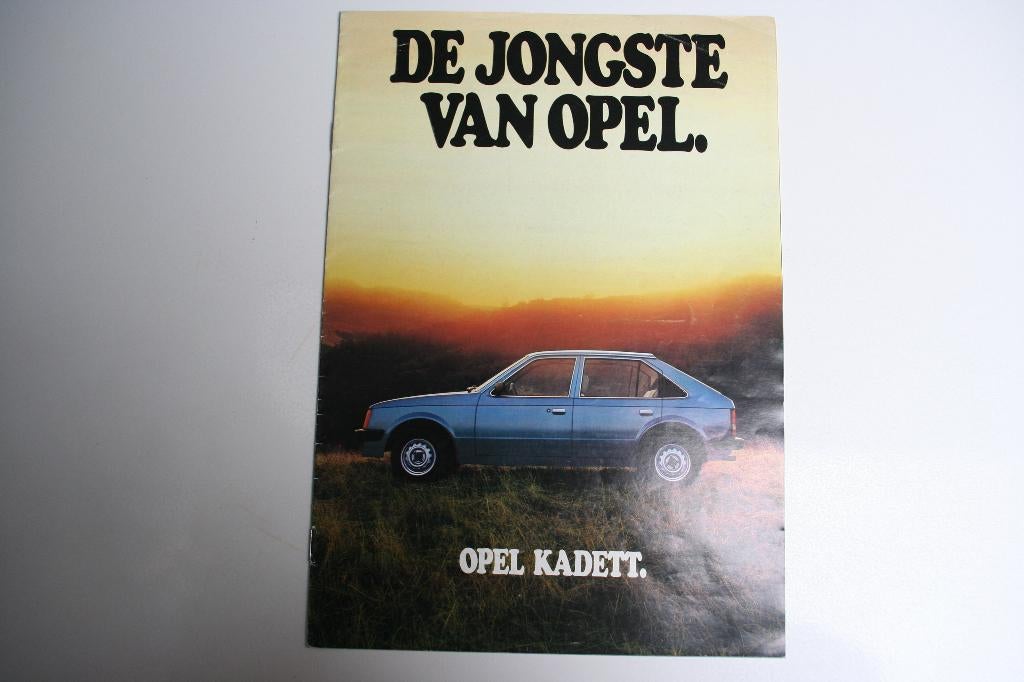 Opel Kadett type D 'De Jongste van Opel' (1979) (51), Boeken, Auto's | Folders en Tijdschriften, Ophalen of Verzenden, Zo goed als nieuw