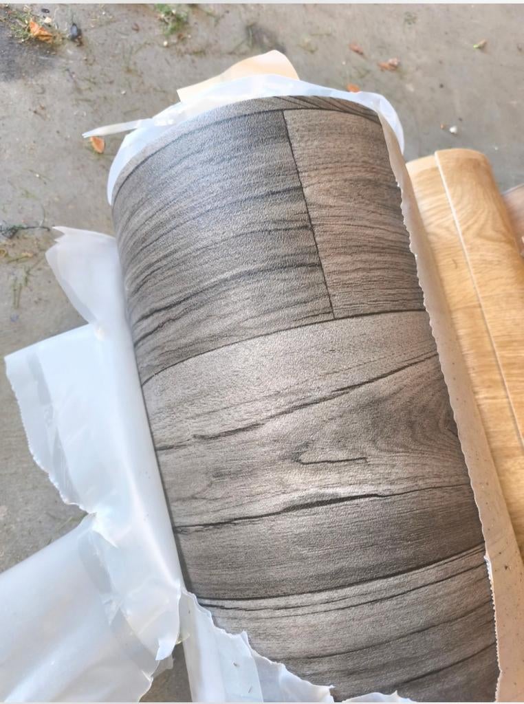 Vinyl vloer nieuw 4x4 meter 2.4 mm dik, Ophalen of Verzenden, Nieuw, 10 tot 25 m², Vinyl