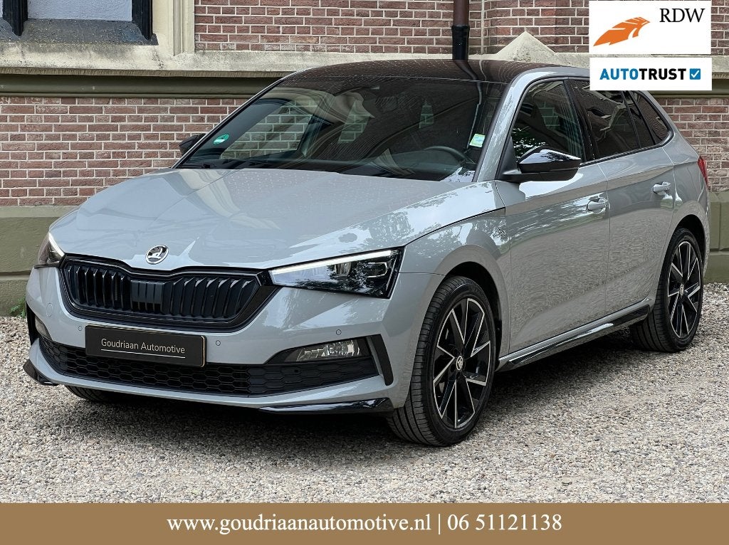 Skoda Scala 1.5 TSI Monte Carlo | FULL-OPTION | Pano | ACC, Auto's, Skoda, 4 cilinders, 620 kg, Lichtsensor, Bedrijf
