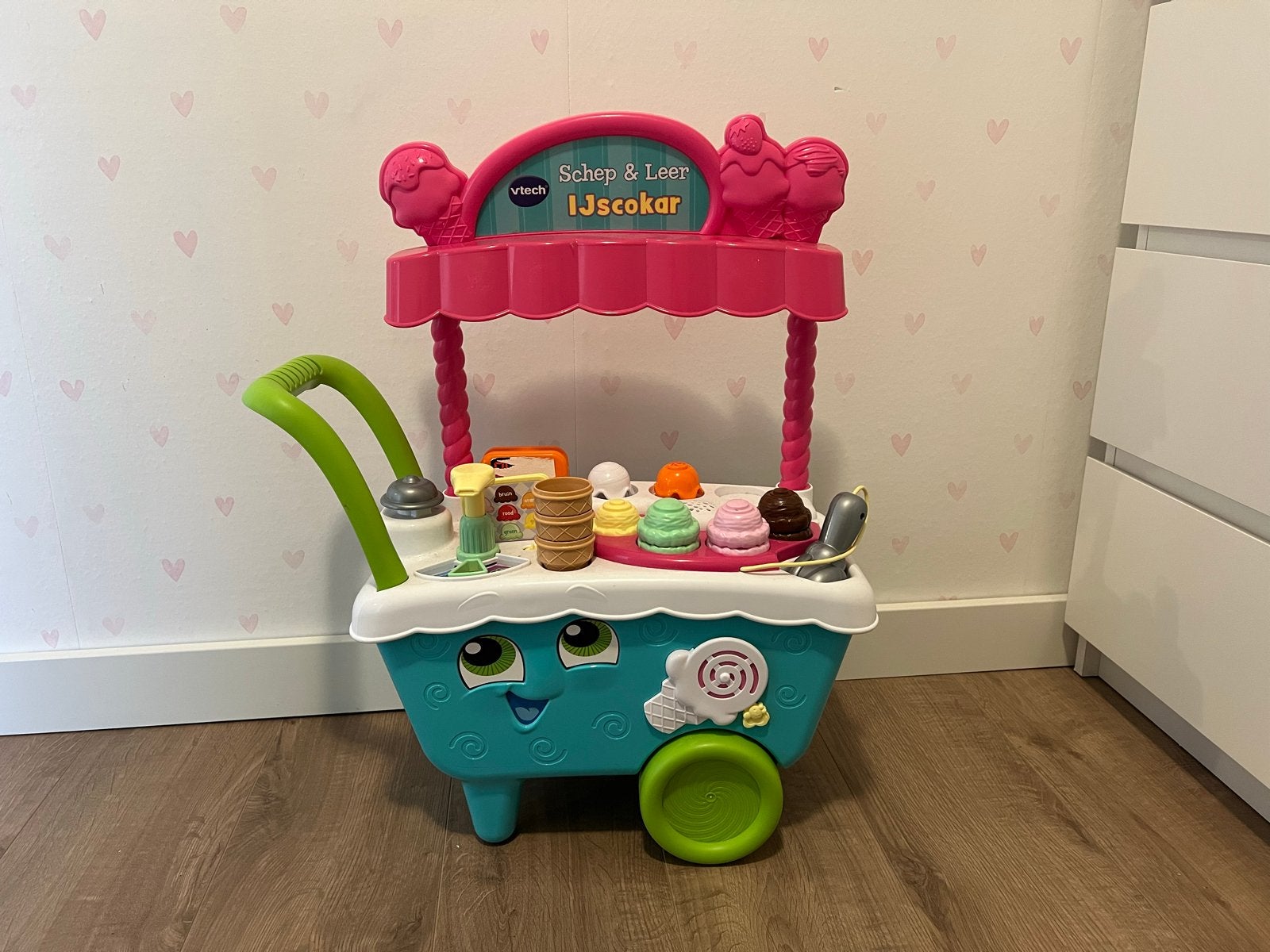 Vtech Schep & Leer IJscokar, Ophalen, Gebruikt, 2 tot 4 jaar