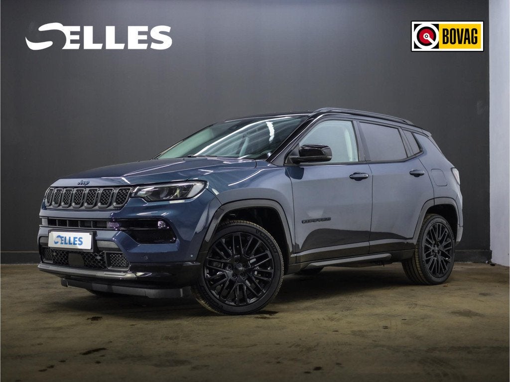 Jeep Compass 4xe 240 Plug-in Hybrid Electric S | SOH 90,2% |, Auto's, Automaat, 4 cilinders, Blauw, Bedrijf