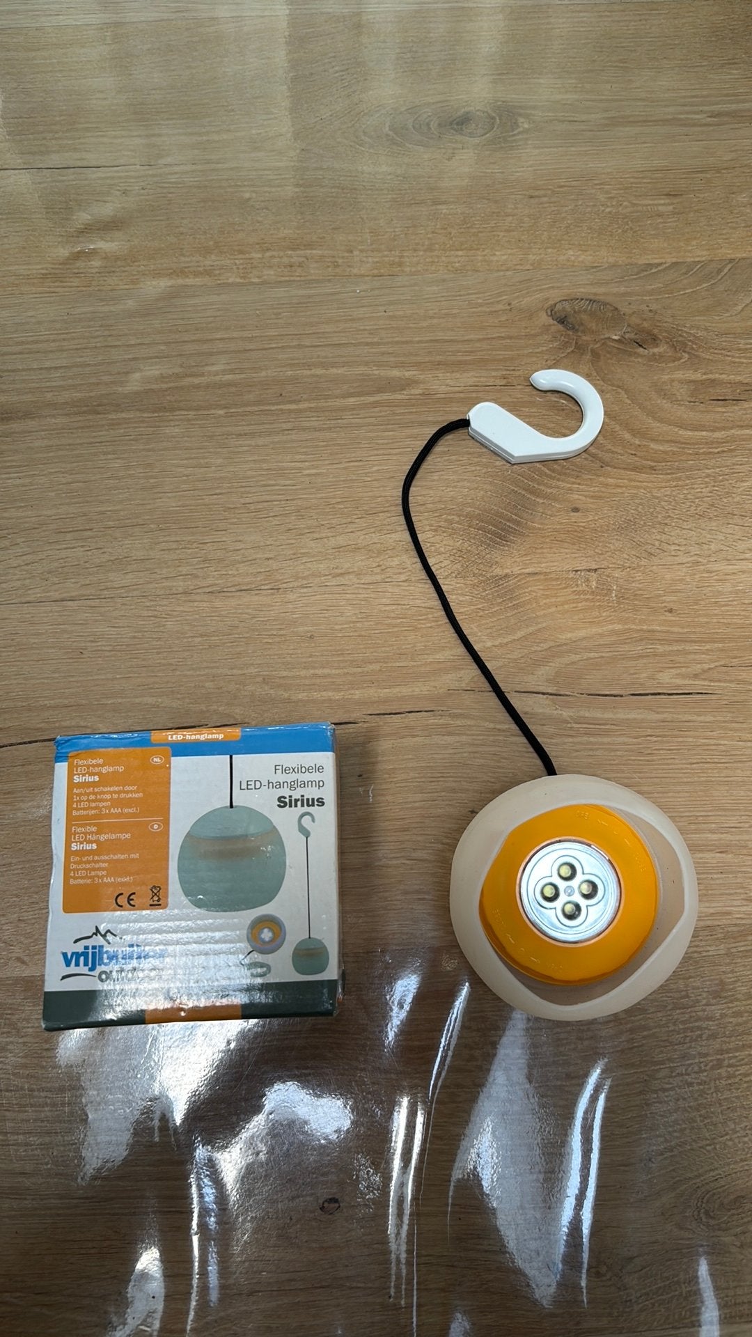 Flexibel LED hanglamp, Verzenden, Gebruikt