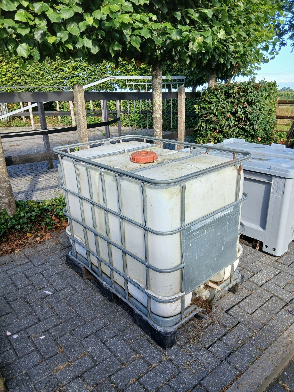 Ibc container 1000 liter, 150 liter of meer, Ophalen, Kunststof