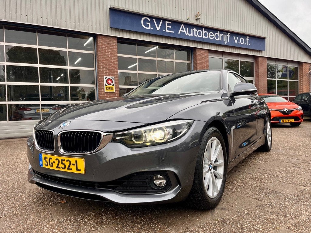 Bmw 4-SERIE 418I HIGH EXEC. AUTOMAAT NL AUTO NAP LOGISCH., Automaat, Gebruikt, Euro 6, 4-Serie
