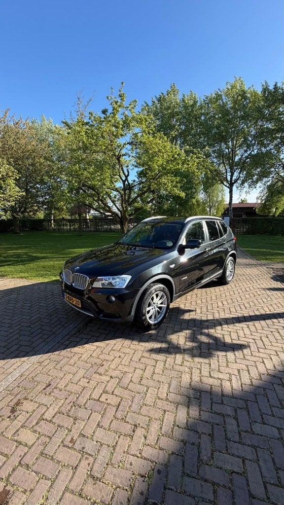 BMW X3 20I Xdrive 2013 Zwart, Auto's, BMW, Euro 5, Stof, Zwart, 4 cilinders
