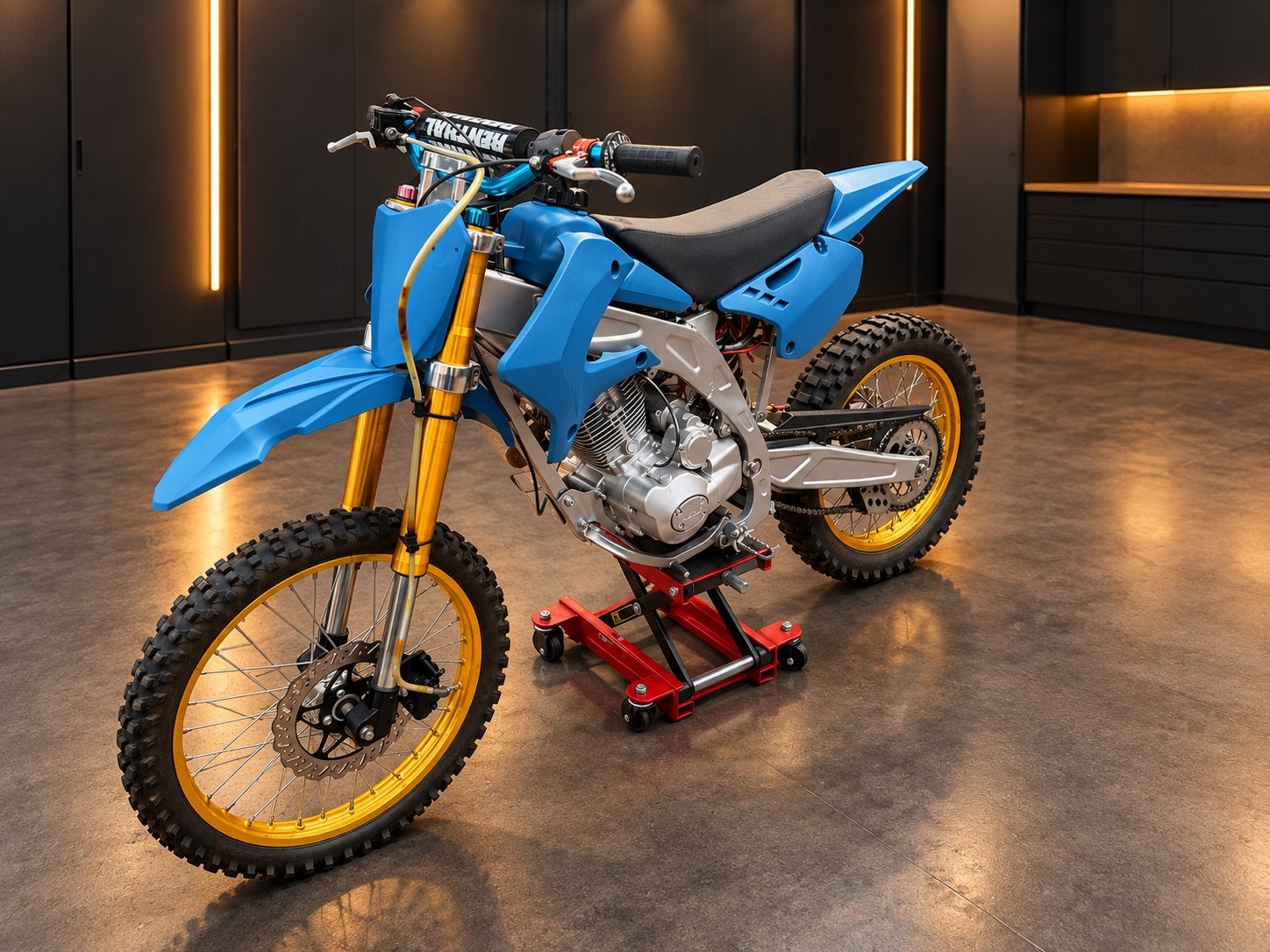 Crossmotor 250cc – groot model – project / onderdelen, Ophalen of Verzenden, Zo goed als nieuw, Overige merken