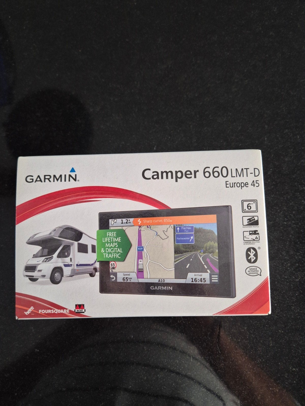 Garmin Camper 660LMT-D Europa 45 Navigatiesysteem, Ophalen of Verzenden, Zo goed als nieuw