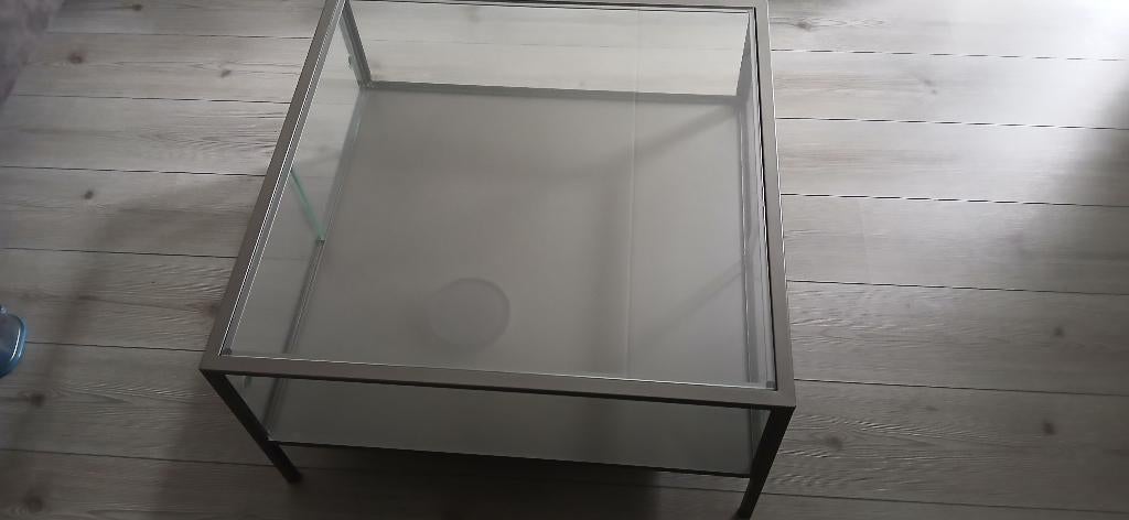 Salon tafel ikea, Huis en Inrichting, Tafels | Salontafels, Ophalen, 50 tot 100 cm, Vierkant, 50 tot 100 cm