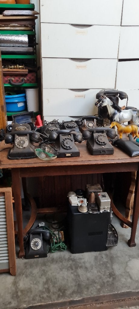 oude telefoons, Ophalen, Gebruikt, Bakeliet