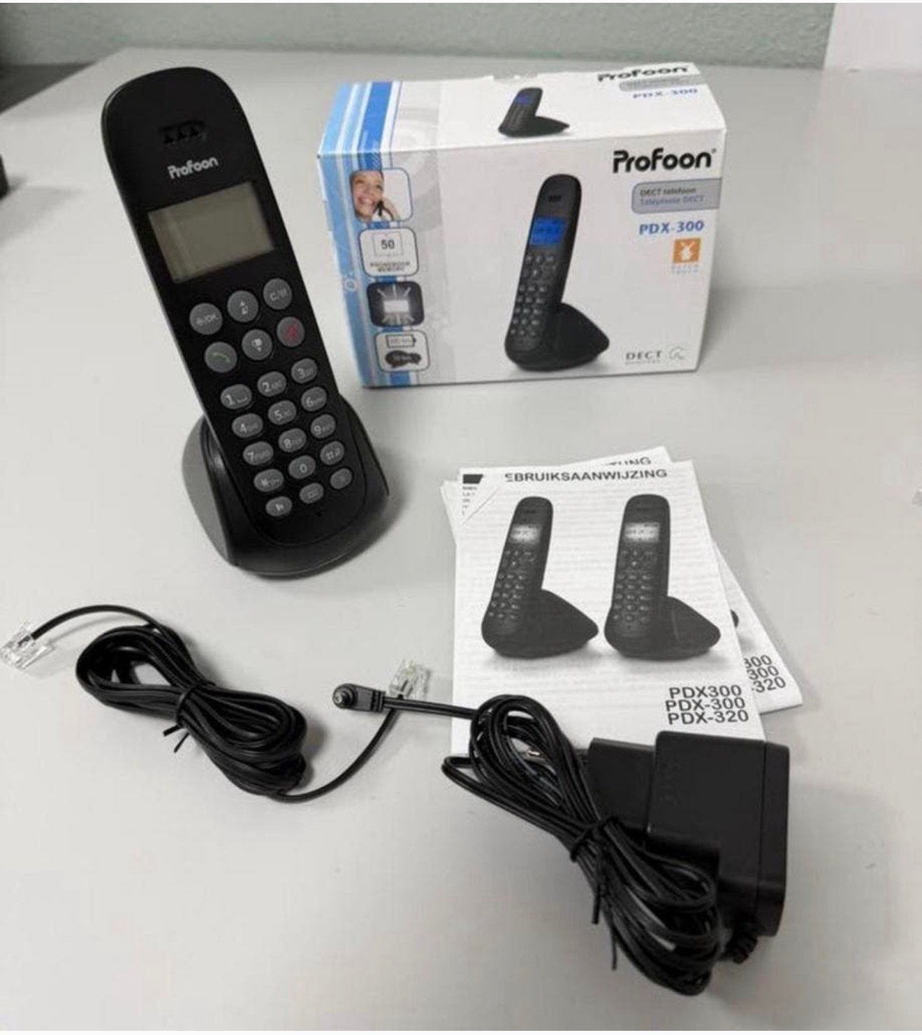 Profoon PDX-300 DECT Draadloze draadloos Telefoon – Nieuw, 1 handset, Nieuw, Ophalen of Verzenden, H
