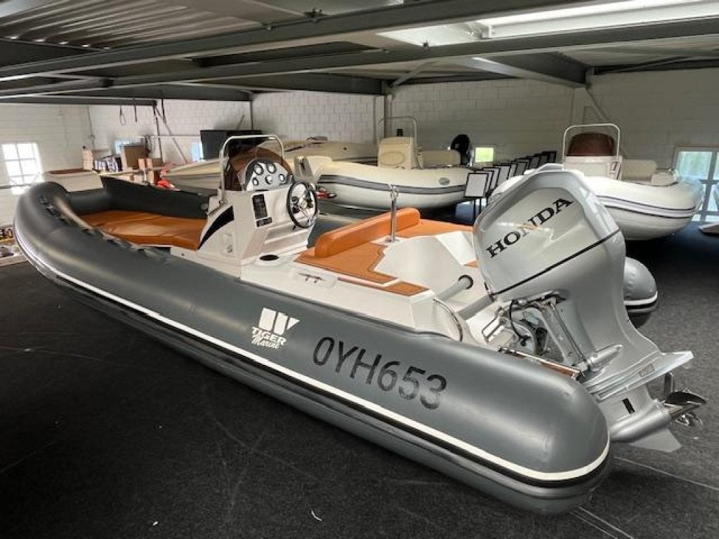 Tiger Marine 520 sportline incl 100 pk Honda, Gebruikt, 5 m, 2 m, Tiger Marine