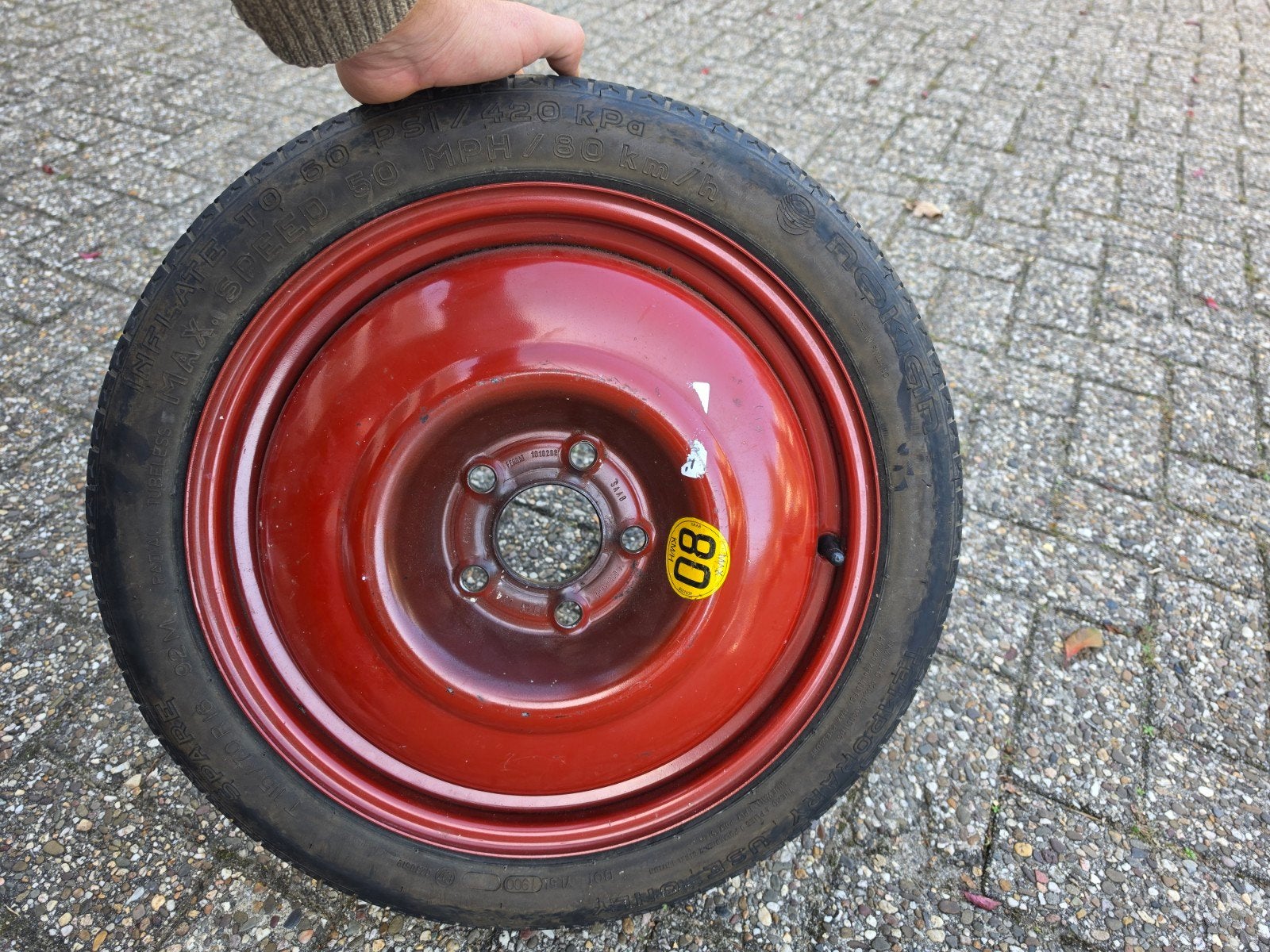 Saab noodwiel / spacesaver 115/70 R16 – Nokian, Ophalen of Verzenden