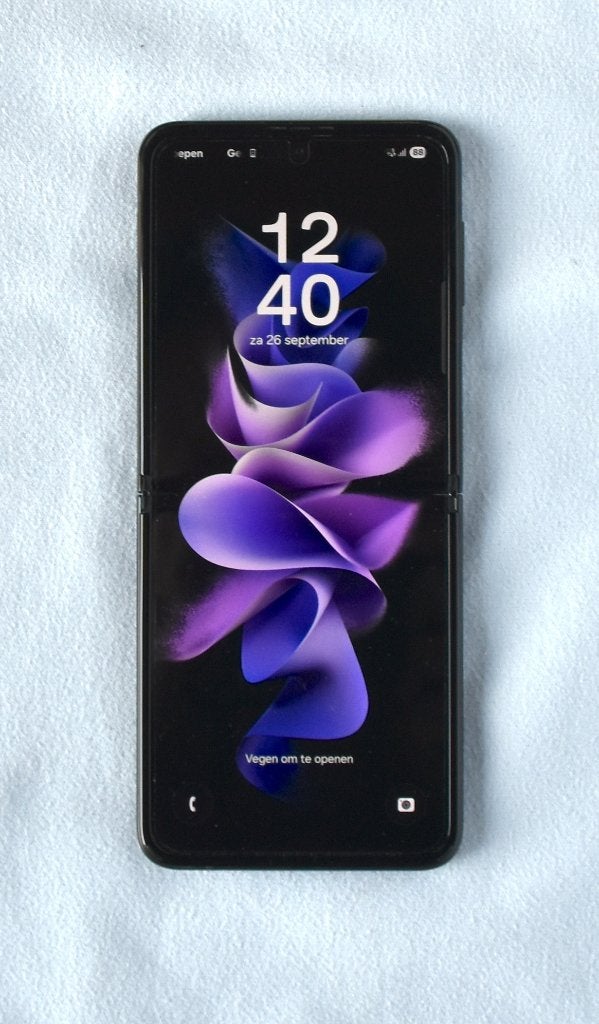 Samsung Galaxy Z Flip3 5G 256GB Zwart: in uitstekende staat, Samsung, Zwart, Zo goed als nieuw, Zonder simlock