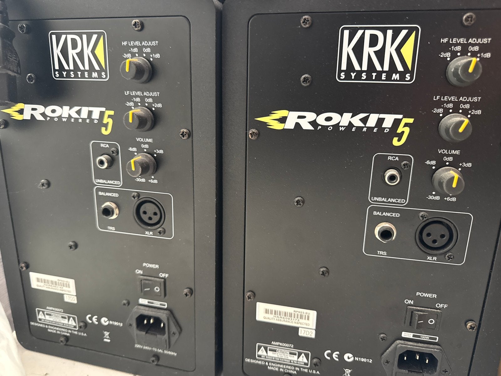 KRK Rokit 5 - G3 Studio Monitoren (Set van 2), Studiomonitor, Gebruikt, 60 tot 120 watt, Ophalen