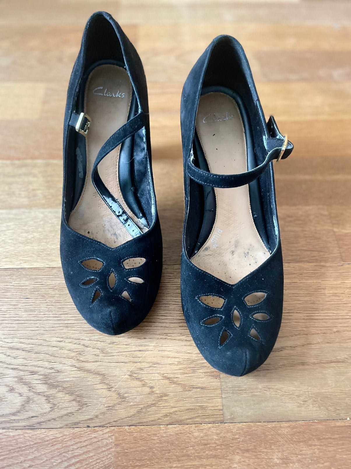 Zwarte Clarks pumps 7, Pumps, Zwart, Ophalen of Verzenden, Gedragen