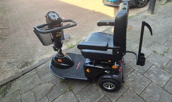 mango panther s3 nieuwe accu's, Ophalen, Inklapbaar, Gebruikt, Elektrische rolstoel