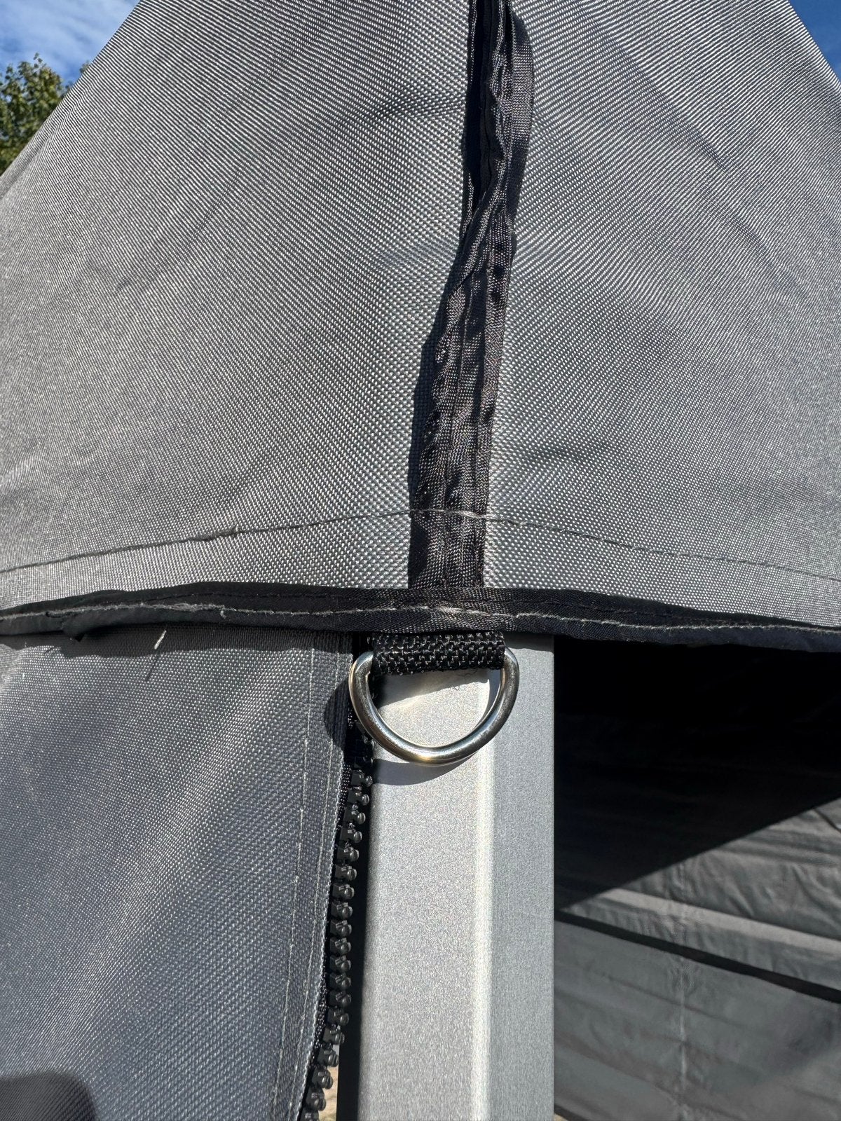 Foto 8 van Partytent 3x3m Grijs – 40mm Hex Frame + Zijwanden