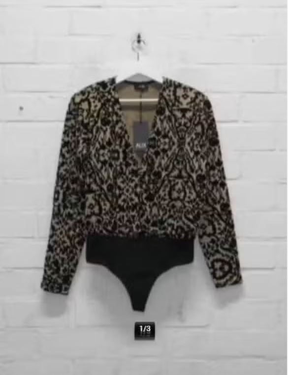 ALIX the Label - Prachtige body maat L - Nieuw, Alix the label, Zwart, Maat 42/44 (L), Nieuw