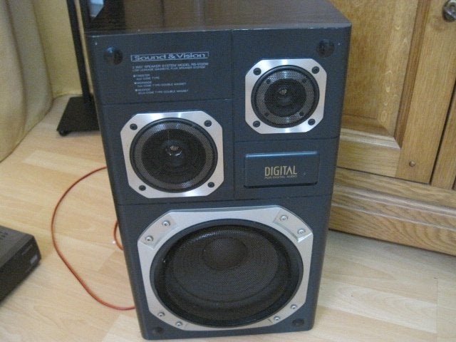 SOUND & VISION HiFi BOXEN MAX. 100 WATT, Audio, Tv en Foto, Luidsprekers, Stereo speakers, Gebruikt, 60 tot 120 watt, Ophalen
