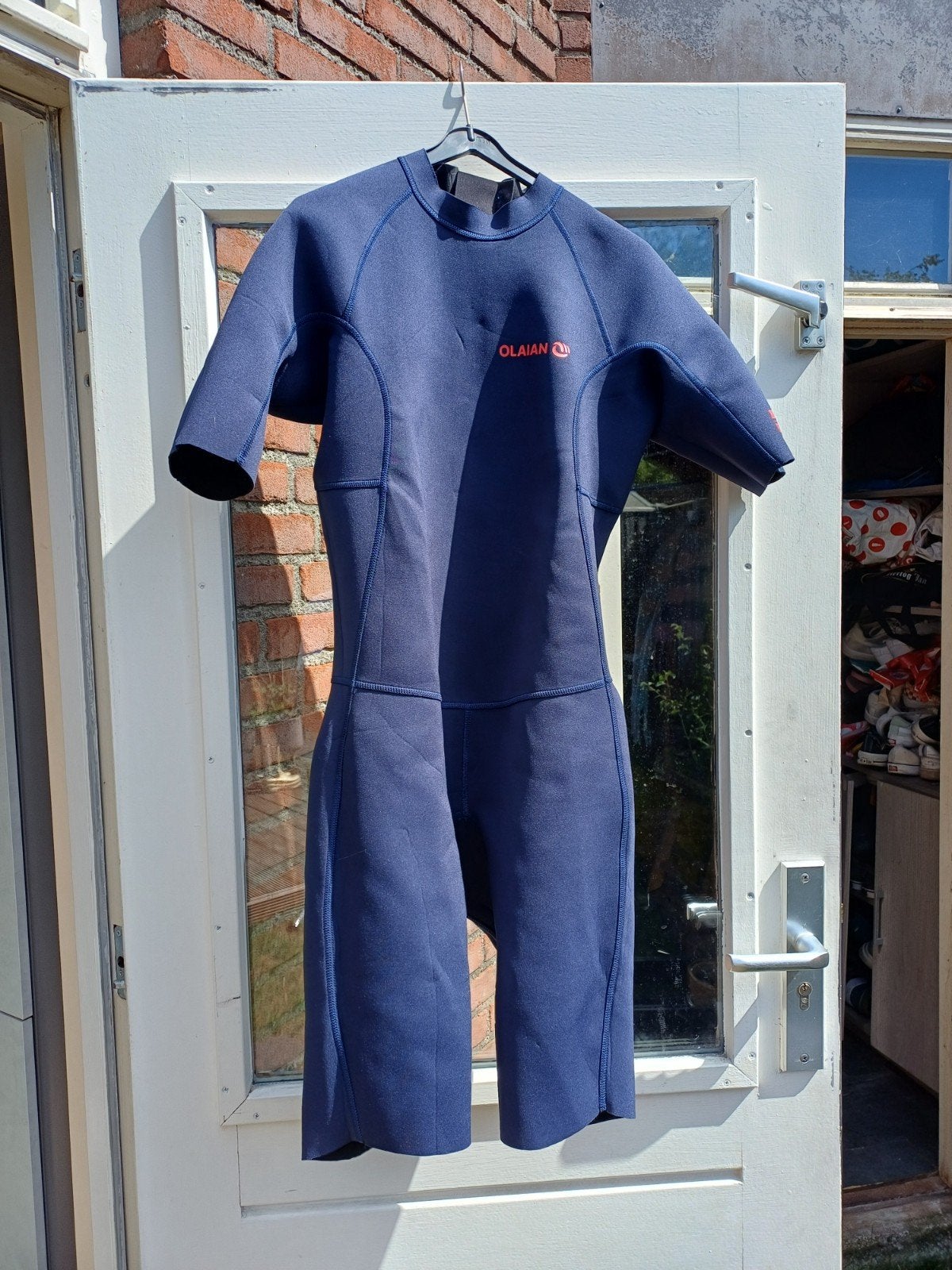 Olaian Wetsuit maat L, Ophalen, Zo goed als nieuw, Dame of Heer, Wetsuit