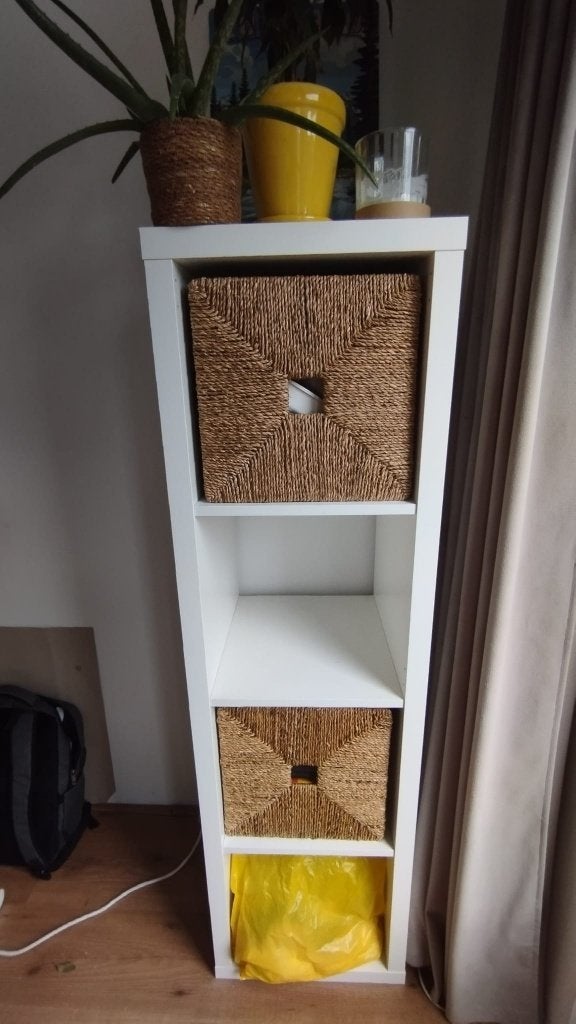 IKEA KALLAX kast, Huis en Inrichting, Ophalen, 100 tot 150 cm, 50 tot 100 cm, Zo goed als nieuw