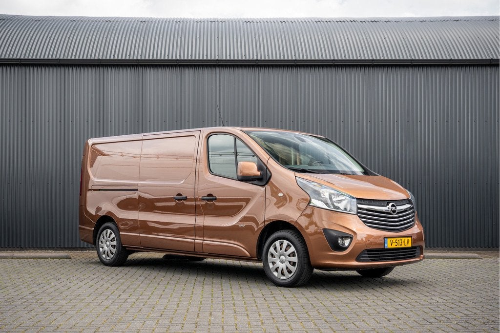 Opel Vivaro 1.6 CDTI L2H1 120PK | 3-Zits | Cruise | Airco, Voorwielaandrijving, Gebruikt, 4 cilinders, Bruin