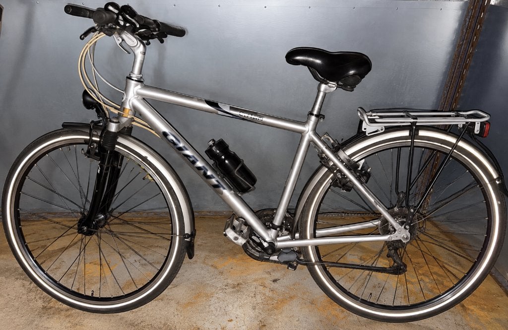 Giant herenfiets, Ophalen, Gebruikt, Giant