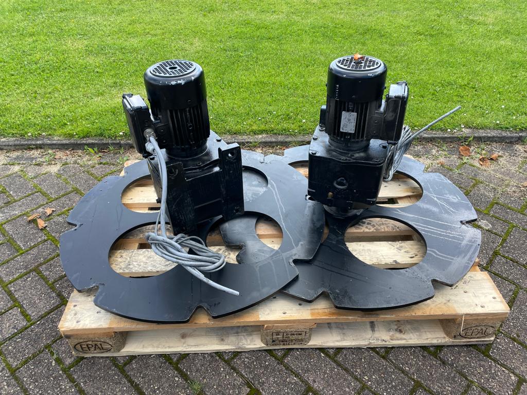2x Nord elektromotor 380V met vertragingskast, Ophalen, Gebruikt, Elektromotor