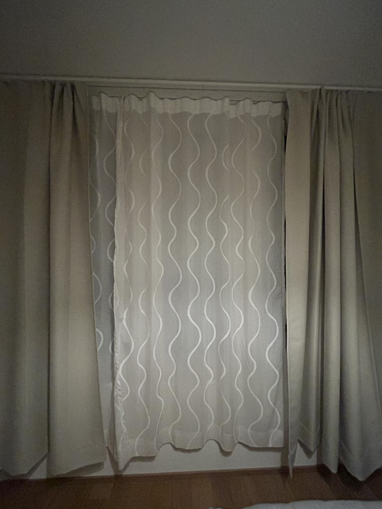 IKEA HILLMARI gordijnenset – wit, in zeer goede staat, Ophalen, 145 cm, Textiel, 230 cm