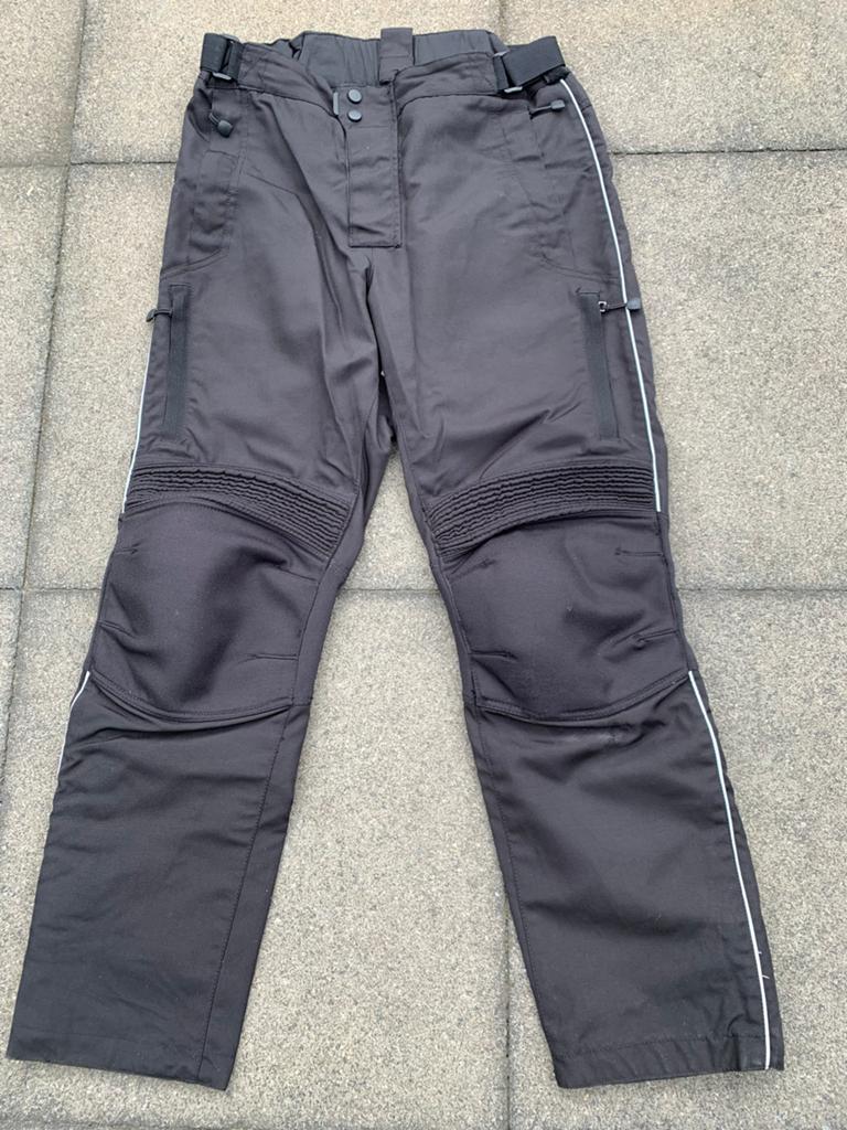 Motorbroek Advanced Experience + handschoenen Hipora Kevlar, Motoren, Kleding | Motorkleding, Ophalen, Tweedehands, Heren, Broek | textiel