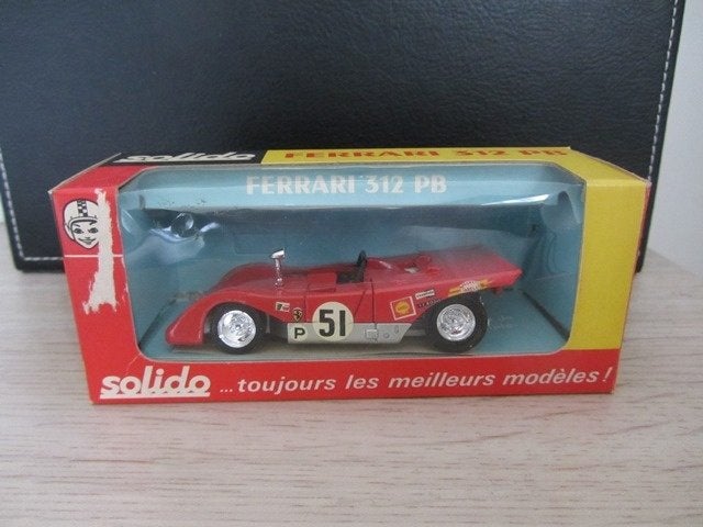Solido 194 Ferrari 312 PB, Ophalen of Verzenden, Nieuw, Auto, Solido