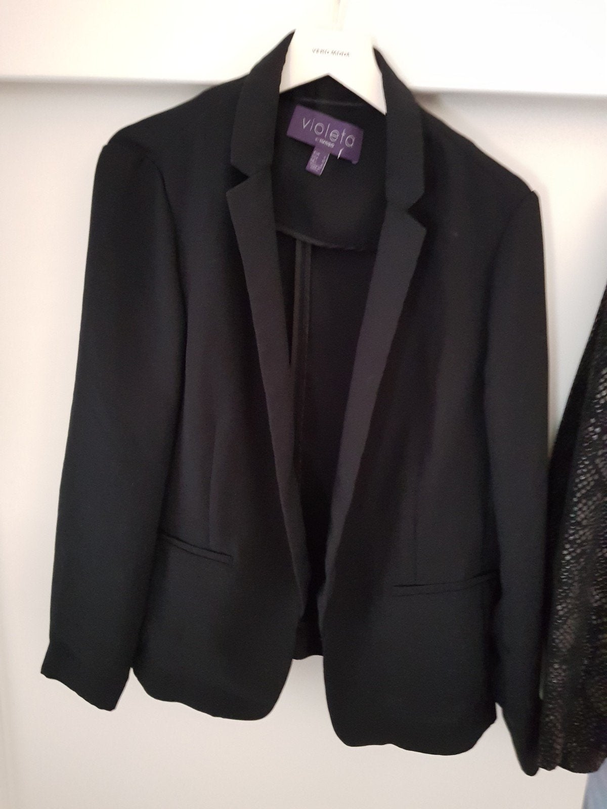 violete  mango mooi jasje mt l, Verzenden, Nieuw, Maat 38/40 (M)