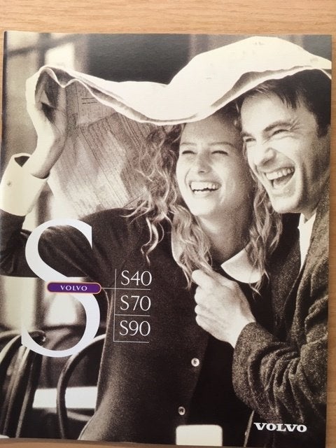 Volvo S40 S70 S90 Brochure     1997   -     NL, Ophalen of Verzenden, Zo goed als nieuw, Volvo