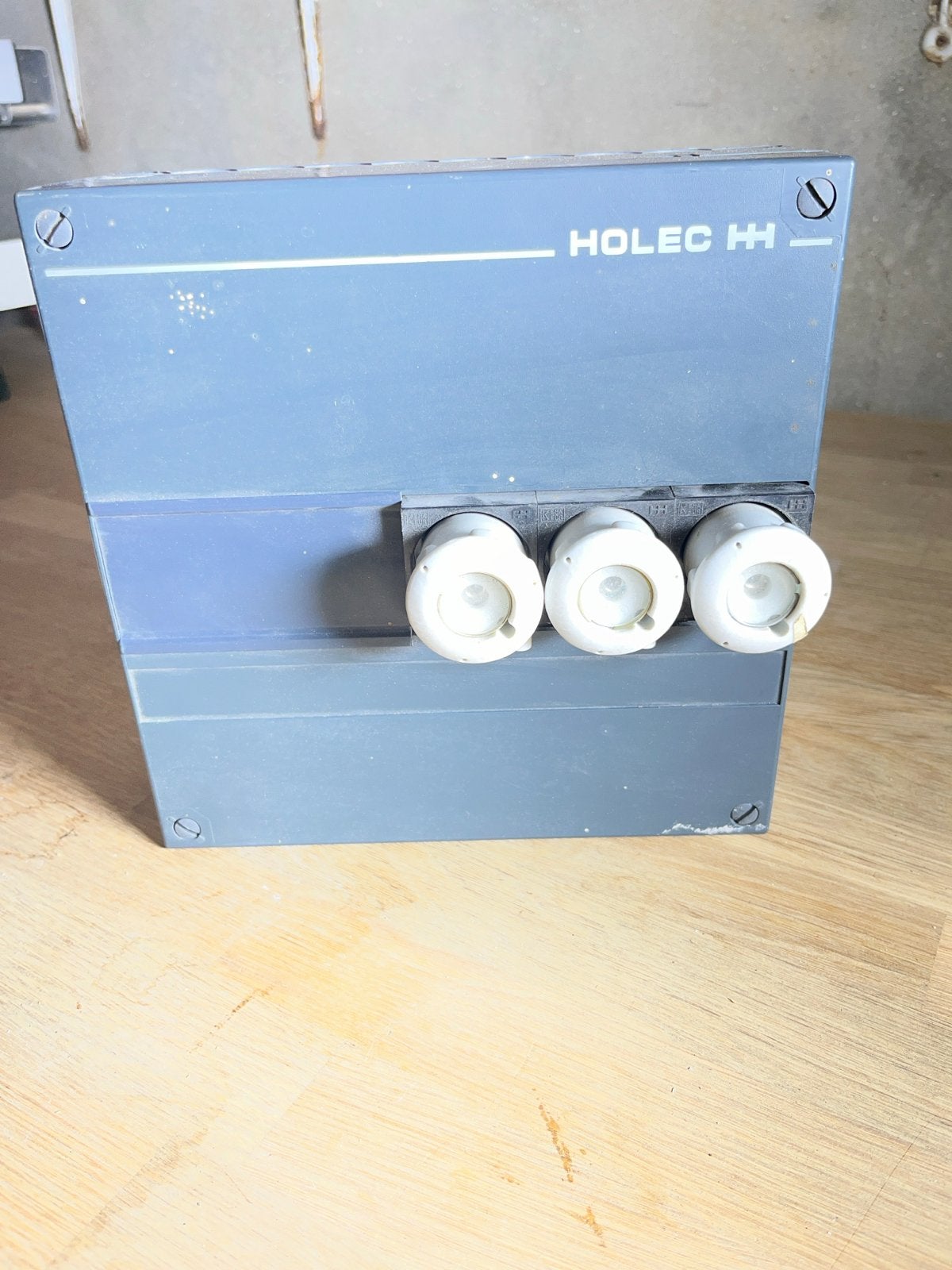 Holec H1 Groepenkast met 3 zekeringen 16A, Ophalen of Verzenden, Gebruikt, Overige merken, Groepenkast