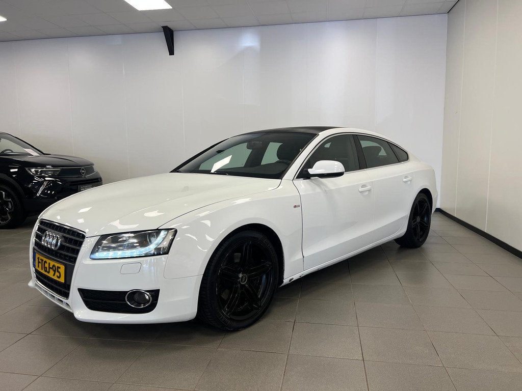 Audi A5 Sportback 2.0 TFSI Pro. S- LINE / DSG AUTOMAAT / MEE, Gebruikt, 4 cilinders, 1984 cc, Wit