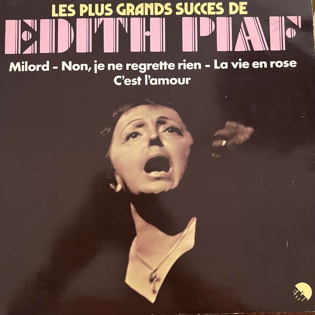 Edith Piaf - Les Plus Grands Succes (LP), Ophalen of Verzenden, Gebruikt