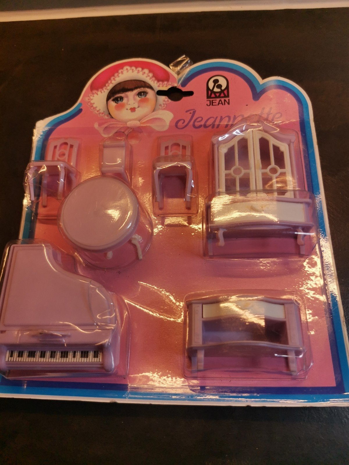 Vintage Jeanette Poppenhuis Meubels - Nieuw in Verpakking, Ophalen of Verzenden, Nieuw, Poppenhuis