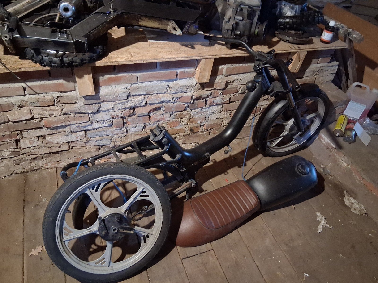 tomos flexer cafe racer project. met kenteken, Ophalen of Verzenden, Zo goed als nieuw
