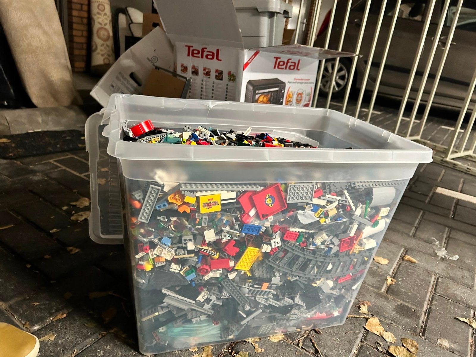 2 goed gevulde boxen met gemengde LEGO, Gebruikt, Inclusief extra onderdelen, Lego, Ophalen of Verzenden
