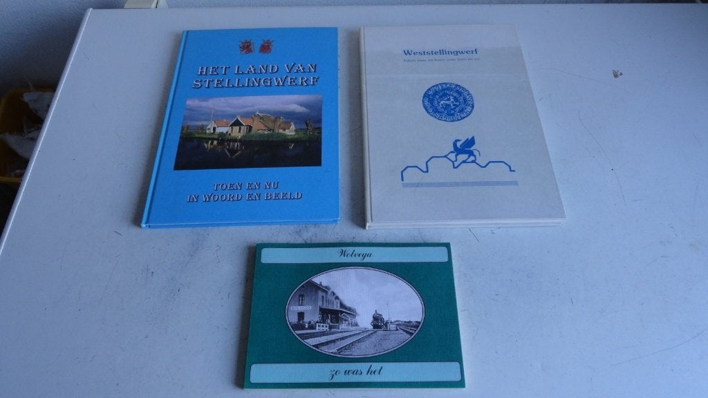 Weststellingwerf, Wolvega, Steggerda, fotoboeken, oude fotos, Ophalen of Verzenden, Gelezen