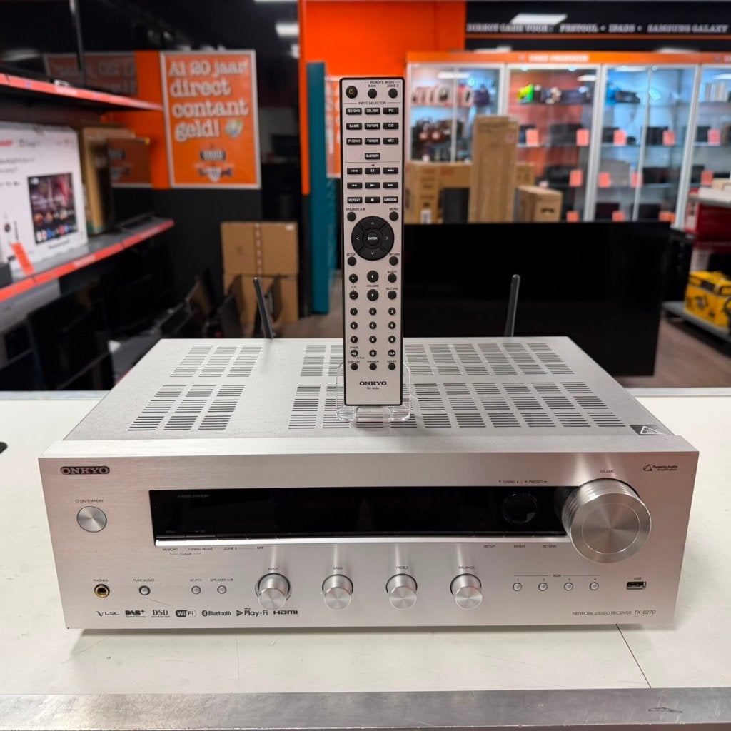 Onkyo TX-8270 2.1 stereo receiver | DEFECT, Onkyo, Zo goed als nieuw, Support@onkyo.com, 2-1 Nisshin-cho, Neyagawa-shi
Osaka 572-8540
Japan